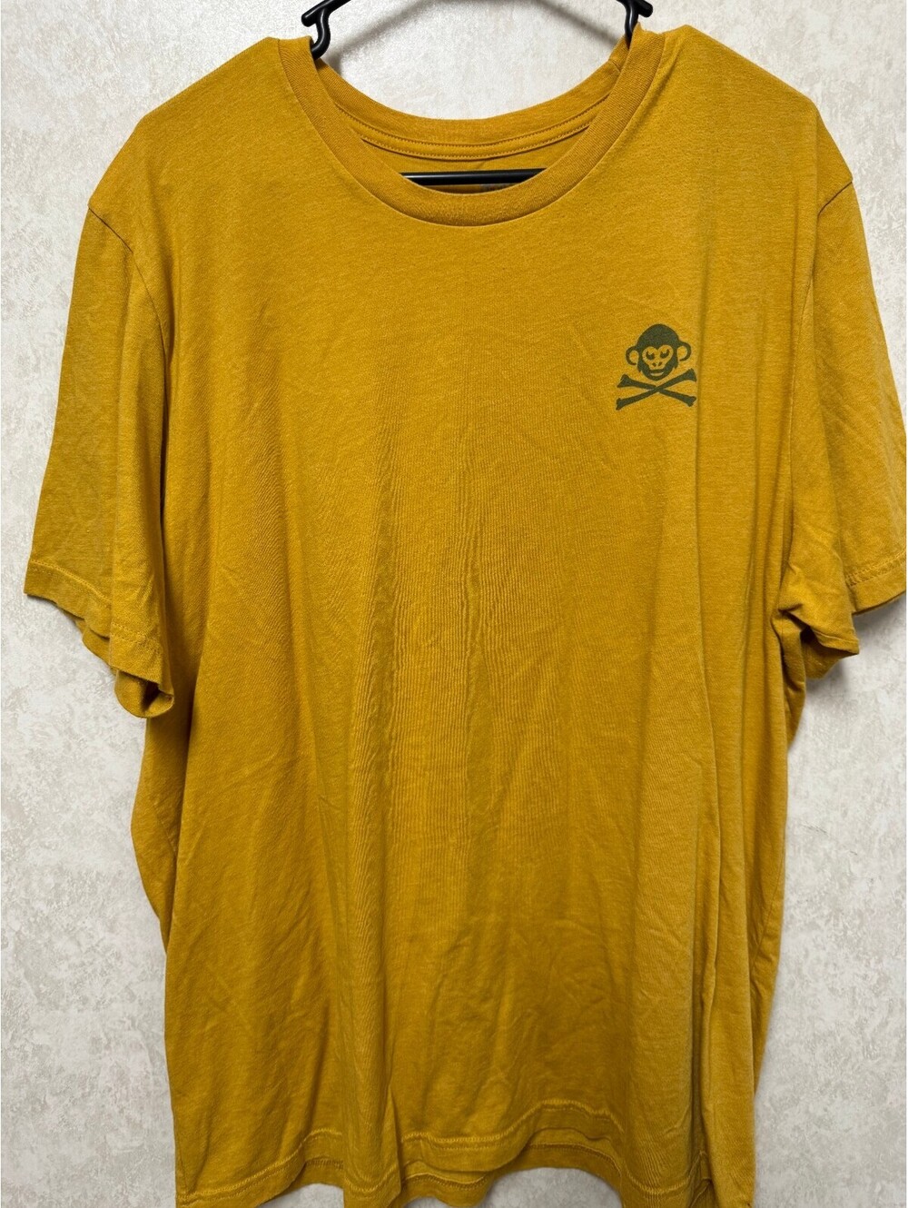 Seamonkey Apparel Mustard Yellow Graphic T-Shirt